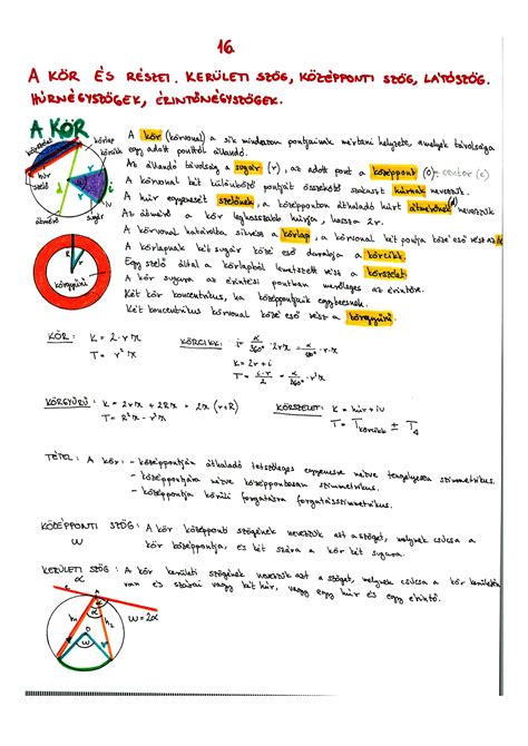 matematika érettségi témakörök szerint